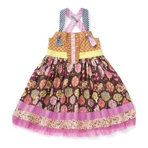 Matilda Jane Spinning With Joy Knot Dress 6 Make Believe NWT
